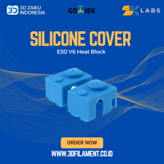Reprap E3D V6 Heat Block Silicone Cover